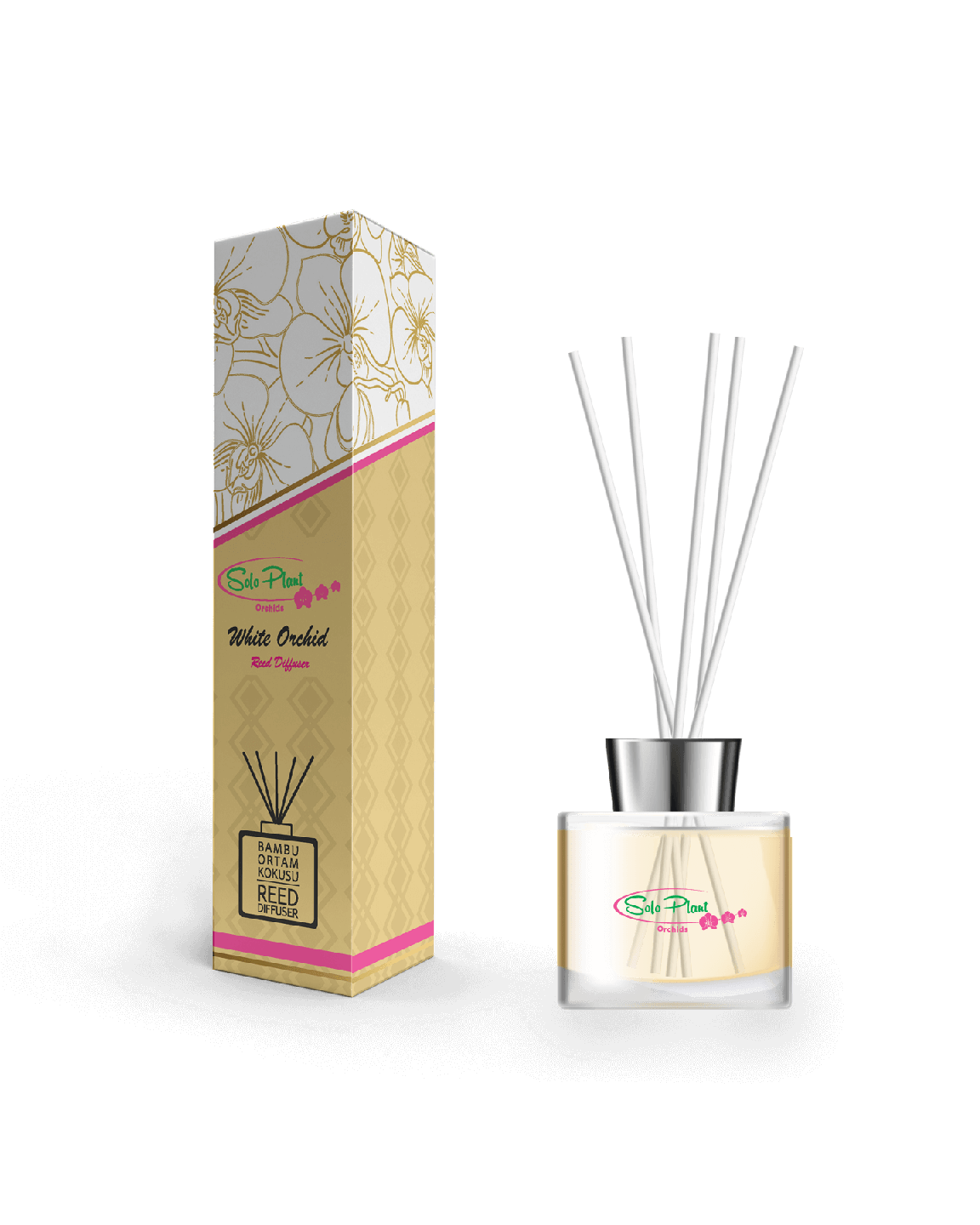 White Orchid Bambu Çubuklu Oda Kokusu (100 ml) - 1